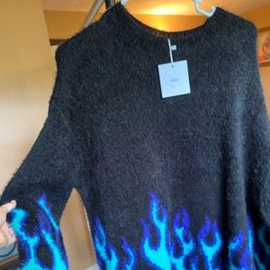 NWT Flame Sweater